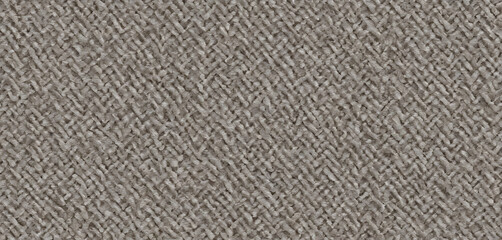 Fototapeta premium Gray fabric texture, woven close-up