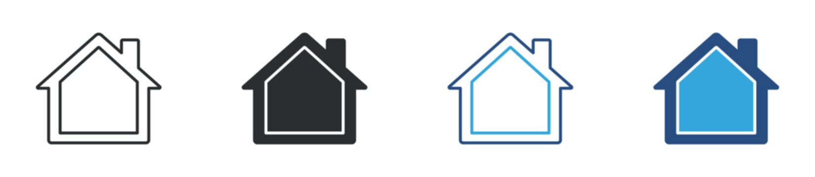 Home insulation icon set. house thermal protection. energy efficiency and temperature control concept. vector illustration.