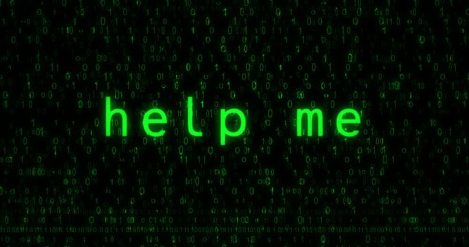 Help me text typing on display screen. Searching with retro monitor green pixel macro view.