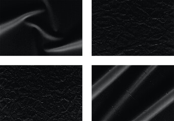Fototapeta premium Abstract halftone pattern backgrounds with diverse forms.