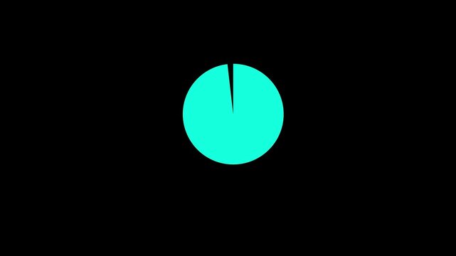 Modern buffering animation for data loading and software system status