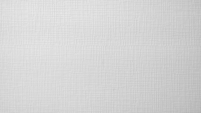 White embossed wallpaper texture with geometric crosshatch abstract pattern, minimalist paper background