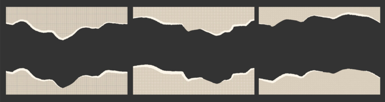 Blue website separator with wave line, vector divider for header or bottom section, simple modern web page design.