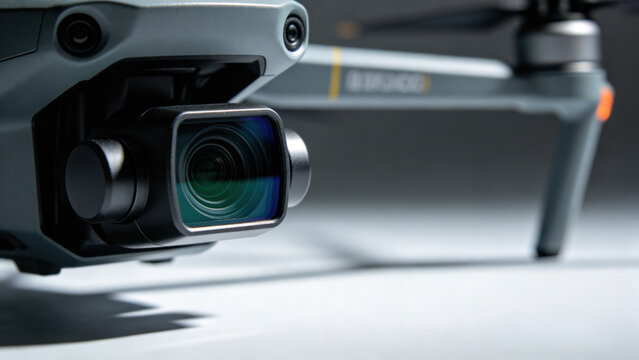 Agricultural drone spectral camera lens
