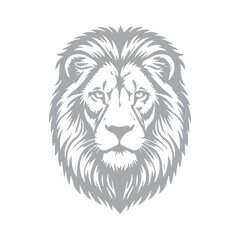 Fototapeta premium Lion Head Emblem