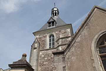 medieval church (saint-pierre) in ancenis in france  © frdric