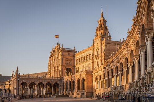 National Geographic Institute, Plaza de Espa&ntilde;a, Seville, Spain