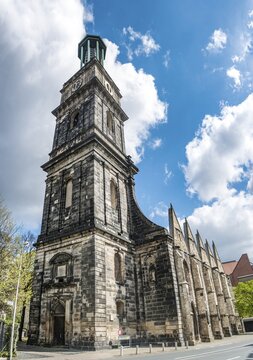 Aegidienkirche  Church Ruins, Memorial to the Victims of War and Violence, World War II Memorial, Hanover, Lower Saxony, Germany