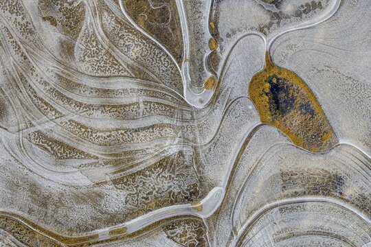 Ice structures on the ground, Kerlingarfj&ouml;ll, Su&eth;urland, Iceland