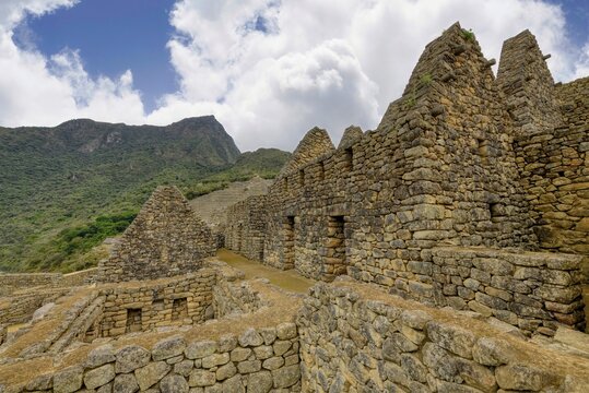Machu Picchu, Ruined city of the Incas, Andes Cordilleria, Urubamba province, Cusco, Peru