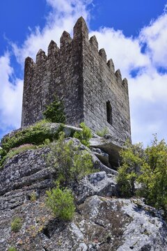 Castle and tower, Sortelha, Serra da Estrela, Beira Alta, Portugal