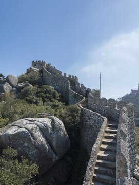 Castelo dos Mouros, Castle of the Moors, Sintra, Portugal