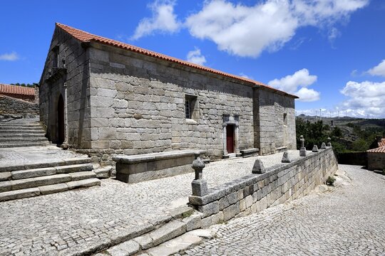 Main Parish Church dedicated to Our Lady of the Snows, Sortelha, Serra da Estrela, Beira Alta, Portugal