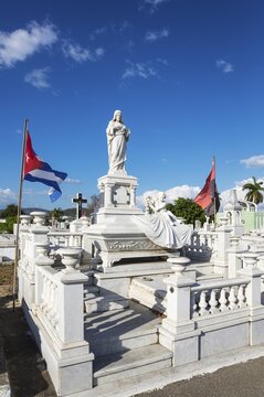 Cementerio Santa Ifigenia, the burial site of many Cuban revolutionary heroes, Santiago de Cuba, Cuba