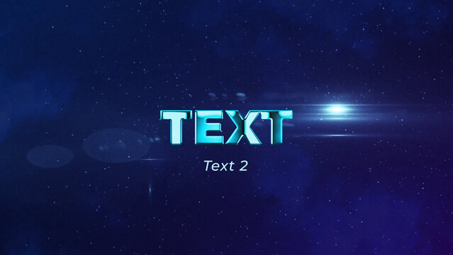 Cinematic Animated Text Intro with Elegant Clean Reveal