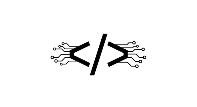 Slash and Greater Than Symbol.