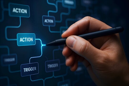Interactive Digital Flowchart of Business Process Automation