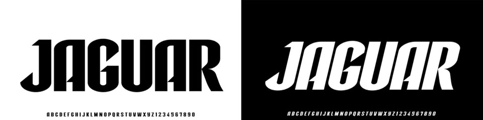 Sport Modern Future Logo Alphabet Font. Typography abstract italic bold fonts technology, sport, movie brand and logos. vector illustration © krincing 