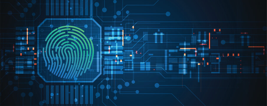 Digital Fingerprint Scanning for Biometric Data Security and Cyber Protection