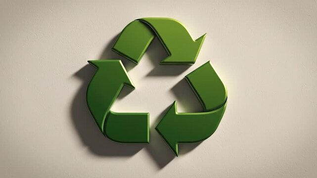 Green Recycling Symbol Wireless Access Point Design