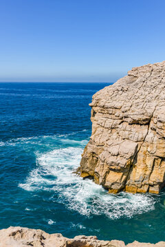 Magnificent landscape of a hotel in the Cantabria region of Spain