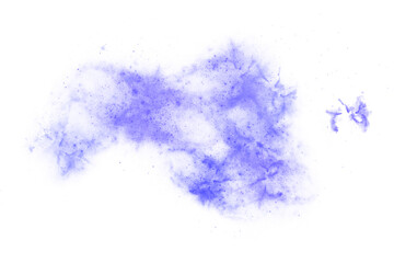Blue Nebula Galaxy Outer Space Overlay Isolated © Mas Water