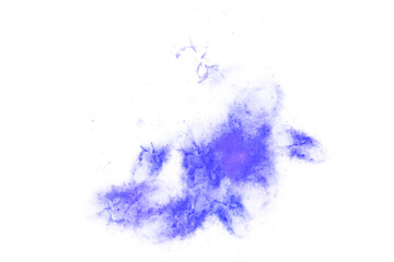 Blue Nebula Galaxy Outer Space Overlay Isolated © Mas Water