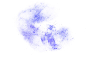 Blue Nebula Galaxy Outer Space Overlay Isolated © Mas Water