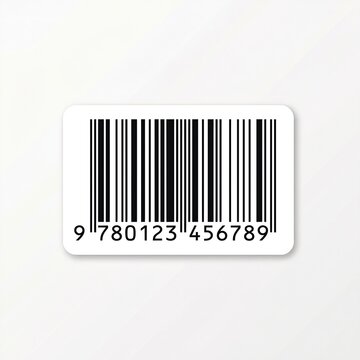 Standard ISBN Barcode Sticker