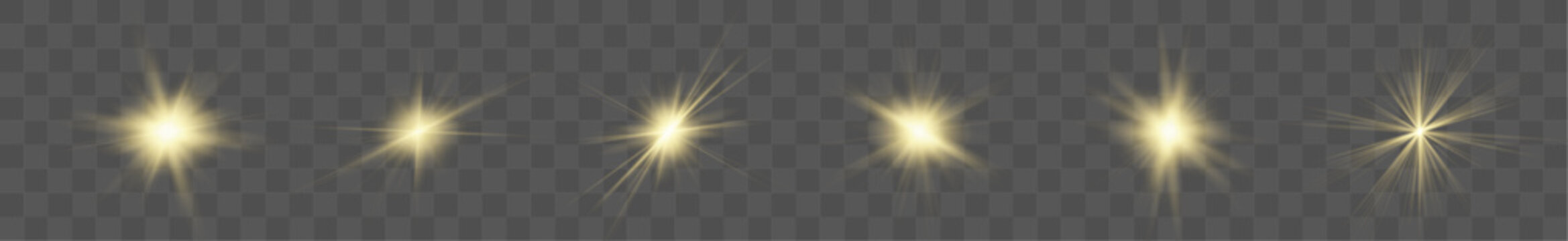 Single sun icon sparkles with radiant glow and elegant highlights. Warm shine creates joyful summer look. Perfect design element for banners. Vector