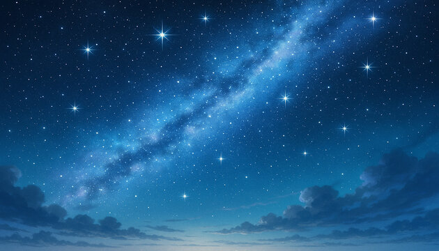 星降る静寂の空