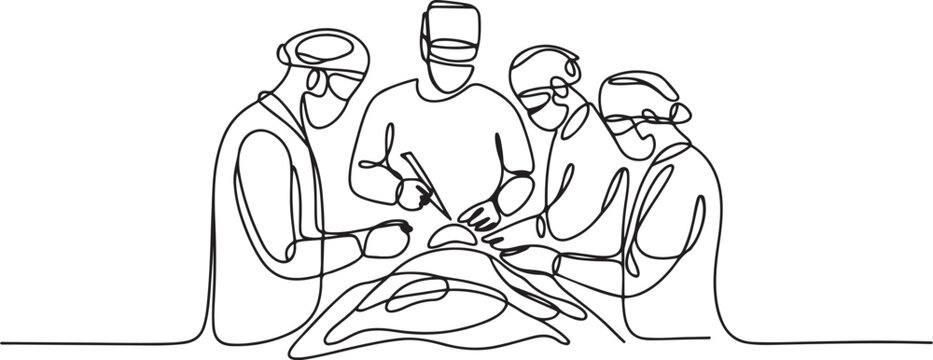 Operating Surgery Drawing Surgeon Drawing Images – Browse 334,968 Stock Photos, Vectors, and ...