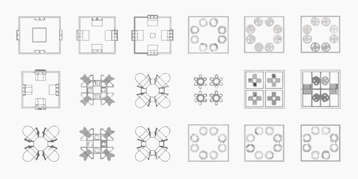 office layout templates in various styles and configurations high quality professional detailed modern elegant stylish