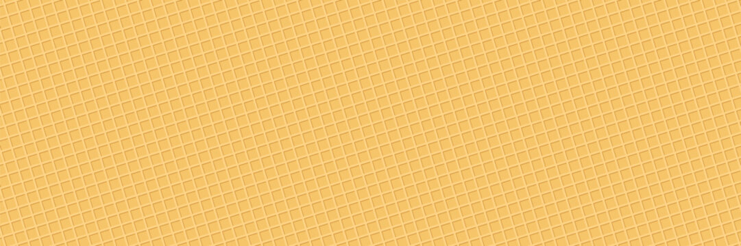 Waffle background icecream and wafer pattern biscuit with cone seamless poster. Candy ice cookie and waffel cream choco with sugar chocolate summer. Repeat waffle bar and belgium wafer cute.