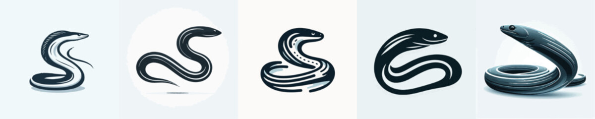 Eel Collection Vector Illustration © Fajar