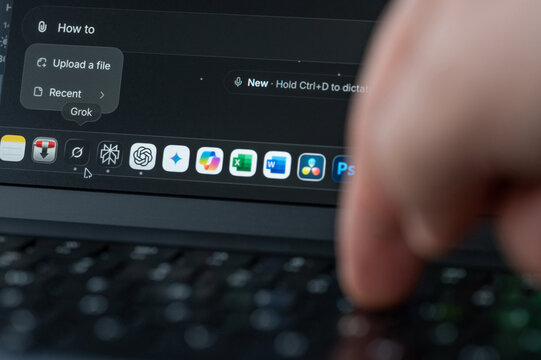 Type new promt in Grok assistant