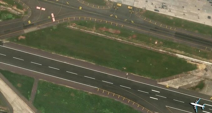 New Delhi to Chicago Flight Travel Route animation, India to america airport zoom view travel route motion graphic