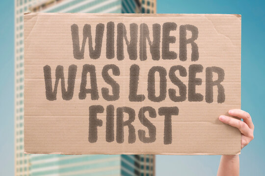 "Winner Was Loser First" research confirms adult winners measurably began as frequent losers. SUCCESS. REAL. FAIL. MODERN. LIFE.
