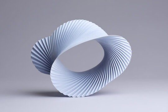 Endles Loop Mobius Strip Illusion Illustration