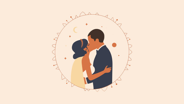 A soft, peach-toned background evokes feelings of calm and serenity, perfect for use in website design, presentations, or digital marketing that requi