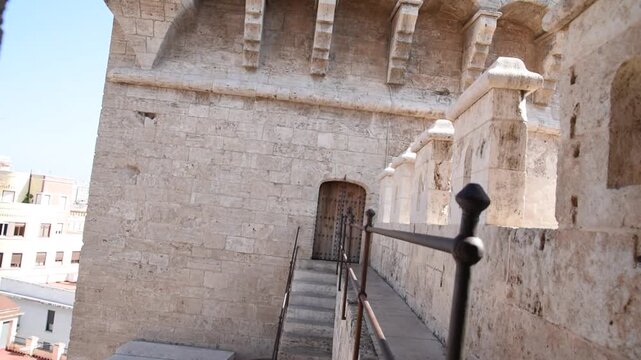 Torres de Quart Ancient Fortress Towers in Valencia Spain