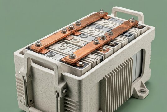 Advanced lithium battery storage unit showcasing innovative design and sustainable materials engineered for modern energy solutions and environmental impact