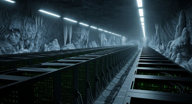 Data Servers in Cold Icy Storage Environment