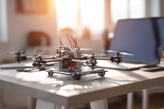 Manufacturing drone pieces with 3D printer