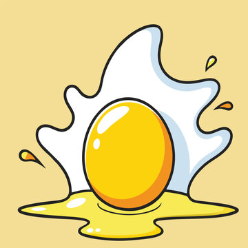 logo design vector illustration icon cracked egg