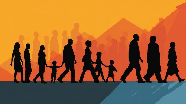 Workforce demographic shift with aging employees and labor change.