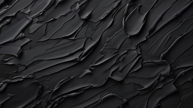 Intricate black and white abstract pattern of tangled lines