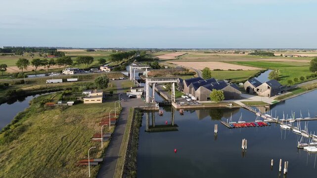 The lock at Nieuwpoort