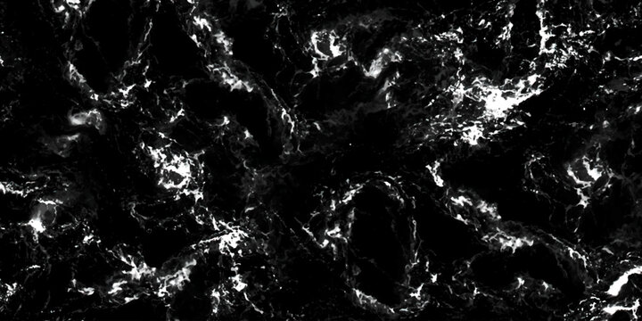 black and white background. Abstract background, Black marble patterned texture background. 