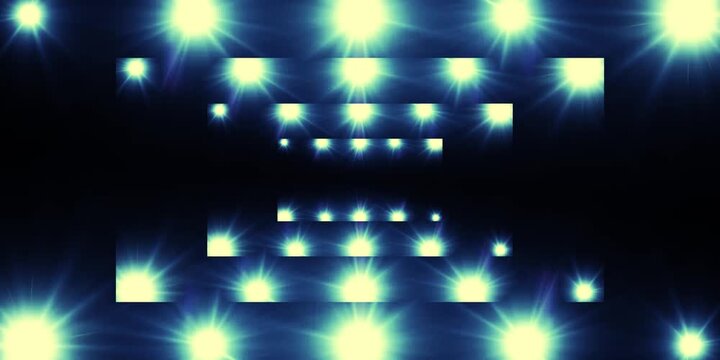 Golden LED Light Grid Animation,Shining Gold Pixel Lights Background
Bright Golden LED Panel Glow, Abstract Gold Light Dots Pattern.